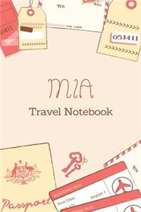 Mia TRAVEL NOTEBOOK