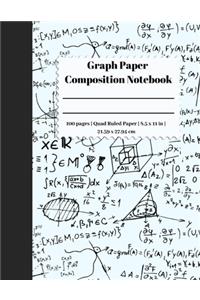 Graph Paper Composition Notebook