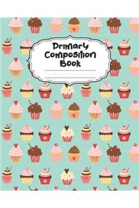 Cupcake Primary Composition Book