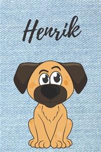 Personalisiertes Notizbuch - Hunde Henrik