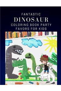 Fantastic Dinosaur Coloring Book Party Favors For Kids