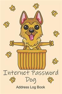 Internet Password Dog Address Log Book