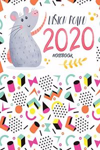 2020 Vision Board Notebook: A Unique Notebook With blank To Draw, Sketch, Write Or Add Pictures