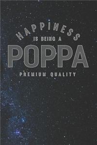 Happiness Is Being A Poppa Premium Quality