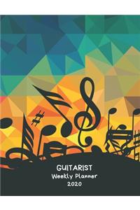Guitarist Weekly Planner 2020