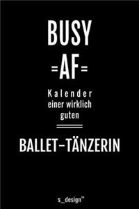 Kalender 2020 für Ballet-Tänzer / Ballet-Tänzerin