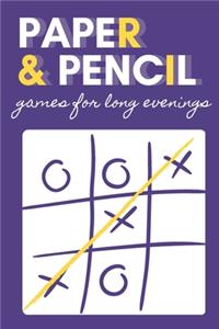 Paper & pencil games for long evenings