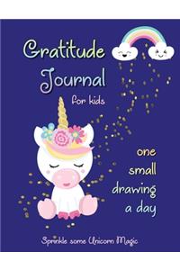 Gratitude Journal for Kids with One Small Drawing a Day - Sprinkle some Unicorn Magic