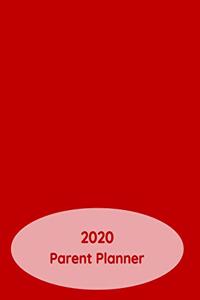 Parent Planner 2020- Keep track of Family Activities and Appointments