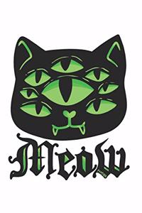 Gothic Cat Notebook