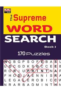 Supreme WORD SEARCH Puzzle Book 3