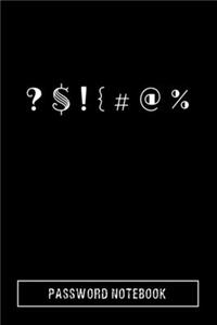 Password Notebook