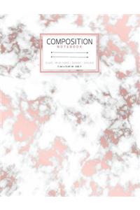 Composition notebook Graph -Wide ruled - Dotted - Unruled