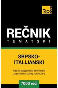Srpsko-Italijanski Tematski Recnik - 7000 Korisnih Reci