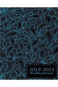 2019-2023 Monthly Planner