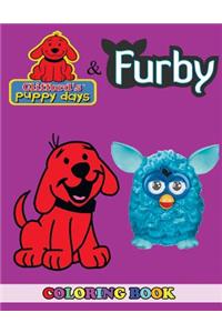 Clifford's Puppy Days and Furby Coloring Book