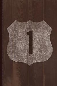 Route 1 Vintage Journal Notebook