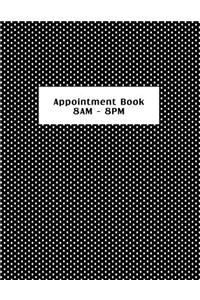 Appointment Book 8am - 8pm
