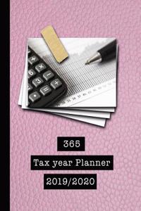 365 Tax Year Planner 2019/2020