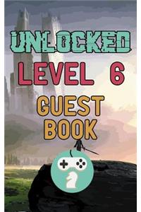 Unlocked Level 6 Guest Book