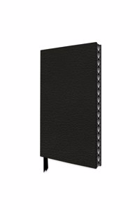 Ebony Black Artisan Pocket Journal (Flame Tree Journals)