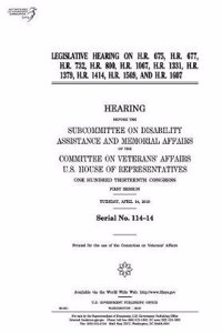 Legislative Hearing on H.R. 675, H.R. 677, H.R. 732, H.R. 800, H.R. 1067, H.R. 1331, H.R. 1379, H.R. 1414, H.R. 1569, and H.R. 1607