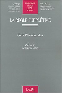 La regle suppletive
