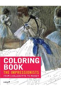 Impressionists: From Caillebotte to Manet - Coloring Book