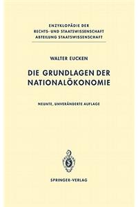 Die Grundlagen Der Nationalökonomie