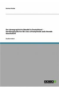 demographische Wandel in Deutschland - Handlungsoptionen für eine schrumpfende und alternde Gesellschaft