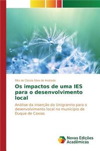 Os impactos de uma IES para o desenvolvimento local