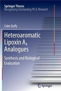 Heteroaromatic Lipoxin A4 Analogues