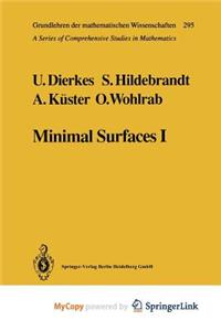 Minimal Surfaces I