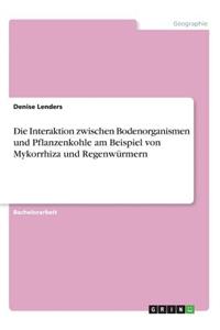 Die Interaktion zwischen Bodenorganismen und Pflanzenkohle am Beispiel von Mykorrhiza und Regenwürmern
