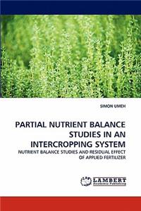 Partial Nutrient Balance Studies in an Intercropping System