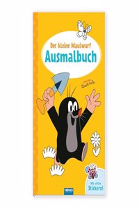 Trotsch Der kleine Maulwurf Ausmalbuch mit Stickern