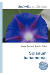 Solanum Bahamense