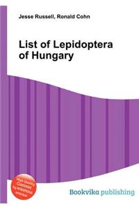 List of Lepidoptera of Hungary