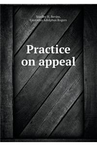 Practice on Appeal