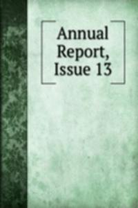 Annual Report, Issue 13