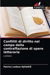 Conflitti di diritto nel campo della contraffazione di opere letterarie