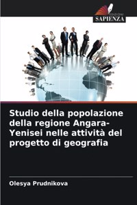 Studio della popolazione della regione Angara-Yenisei nelle attività del progetto di geografia