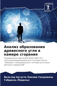 Анализ образования древесного угля в каме