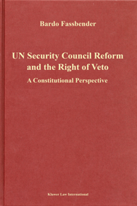 UN Security Council Reform and the Right of Veto