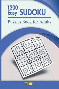 1200 Easy SUDOKU Puzzles Book for Adults
