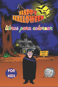 HAPPY Halloween libros para colorear