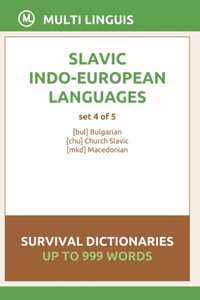 Slavic Languages Survival Dictionaries (Set 4 of 5)