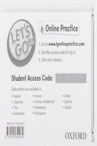 Lets Go 4e Student Access Code Card Pk