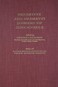 Narrative and Dramatic Sources of Shakespeare