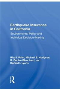 Earthquake Insurance In California